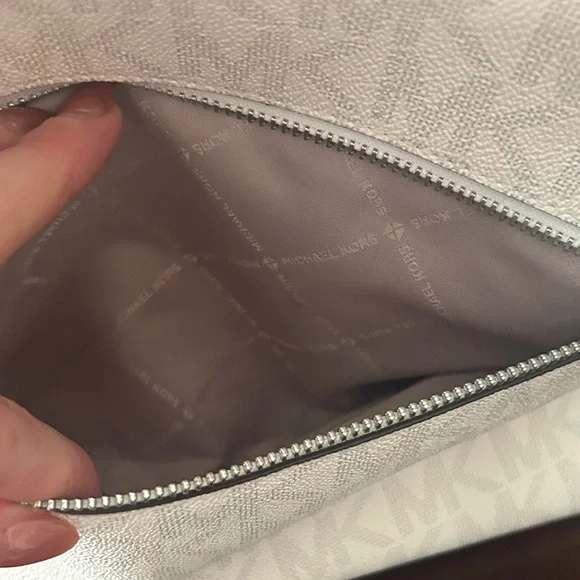 Michael Kors Cream Logo Mini Backpack - Picture 10 of 13